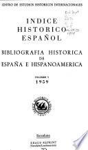 Indice histórico español