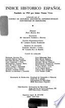 Indice histórico español