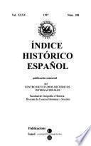 Indice histórico español