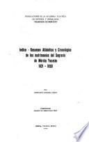 Indice-resumen alfabético y cronológico de los matrimonios del Sagrario de Mérida Yucatán, 1821-1850