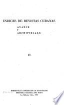 Indices de revistas cubanas