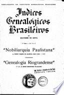 Indices genealógicos brasileiros