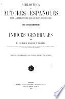 Indices generales