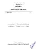 Indigenismo y culturas indígenas en América Latina, siglos XIX-XX.