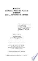 Influence du modèle judiciaire français en Europe