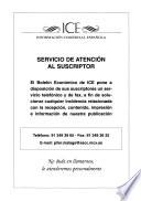 Información comercial española