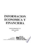 Información económica y financiera