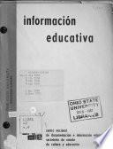 Información educativa