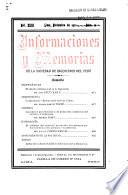Informaciones y memórias