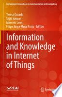 Information and Knowledge in Internet of Things