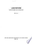 Information on Land Reform, Land Settlement, and Co-operatives