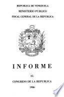 Informe al Congreso de la República
