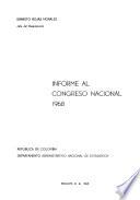 Informe al Congreso Nacional