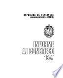 Informe al Congreso Nacional