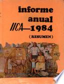 Informe Anua 1984l