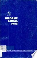 Informe Anual 1985