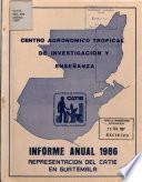 Informe Anual 1986