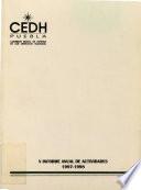 Informe anual de actividades