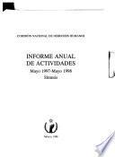 Informe anual de actividades