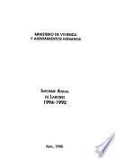 Informe anual de labores