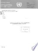 Informe de actividades del Centro Latinoamericano de Demografía (CELADE).