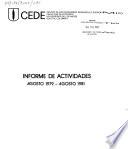 Informe de actividades