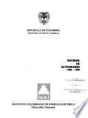 Informe de actividades