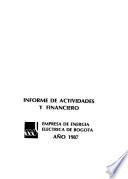 Informe de actividades y financiero