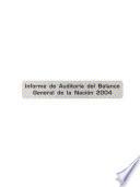 Informe de auditoría al balance general de la nación
