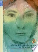 Informe de desarrollo humano de género en Bolivia, 2003