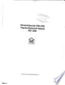 Informe de ejecucion 2004-2005