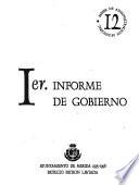 Informe de gobierno