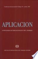 Informe de la Comisión de Expertos en Aplicación de Convenios y Recomendaciones (artículos 19, 22 y 35 de la Constitución)