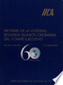 Informe de la Vigésima Segunda Reunión Ordinaria del Comité Ejecutivo 2002