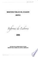 Informe de labores