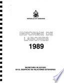 Informe de labores