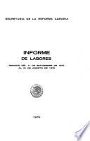 Informe de labores