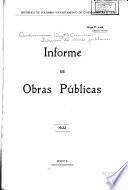 Informe de obras públicas