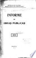 Informe de obras públicas
