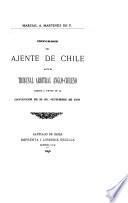 Informe del ajente de Chile ante el Tribunal arbitral anglo-chileno