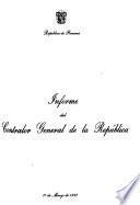Informe del Contralor General de la República
