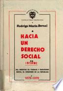 Informe del Ministro de Trabajo y Seguridad Social al Congreso de la República