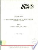 Informe Final; Comite Tecnico Regional de Directores de Sanidad Vegetal