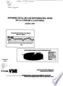 Informe final de los estudios del IWMI en La Comarca Lagunera, Mexico