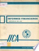 Informe Financiero del director General e Informe do Los Auditores Externos 1