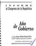 Informe presidencial al Congreso de la República