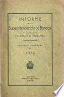 Informe que el Superintendente presenta al Señor Ministro de Hacienda relativo a las labores del Departamento en ...