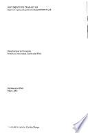 Informe sobre competencia y regulación en los servicios públicos de telecomunicaciones