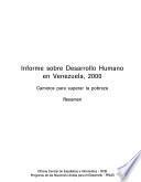 Informe sobre el desarrollo humano en Venezuela, 2000