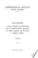 Informe y Datos Estadísticos